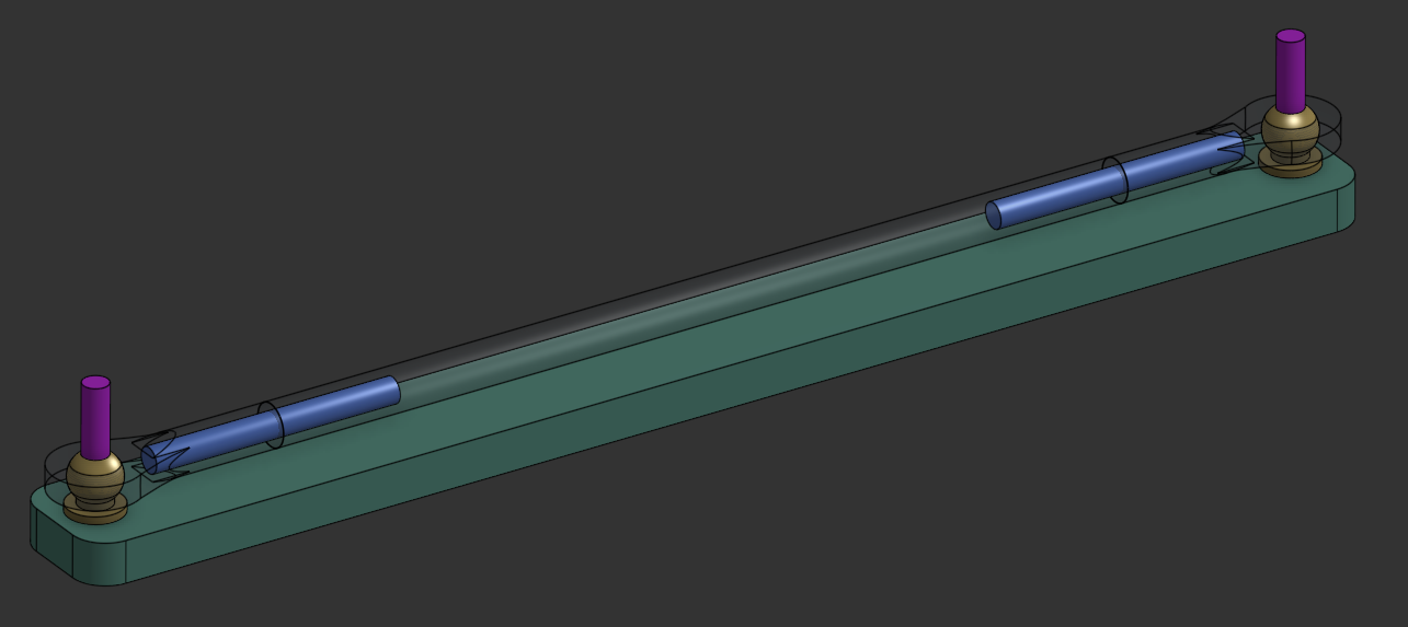 Delta arms assembly